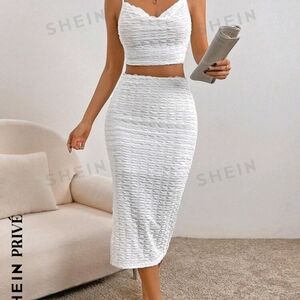 White 2pc set